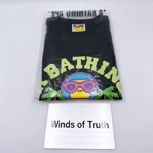 Camiseta Para Hombre A Bathing Ape 2025 SS COLORES MILO COLLEGE VERANO Motivo Gráfico Nueva - Imagen 1 de 18