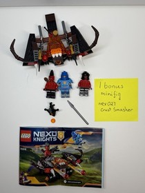 LEGO Nexo Knights The Glob Lobber Set 70318 Complete Retired 2016 Nex027 Bonus