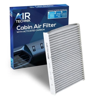 AirTechnik CF8644A Cabin Air Filter w/Activated Carbon | Fits Audi TT... - Image 1 of 4