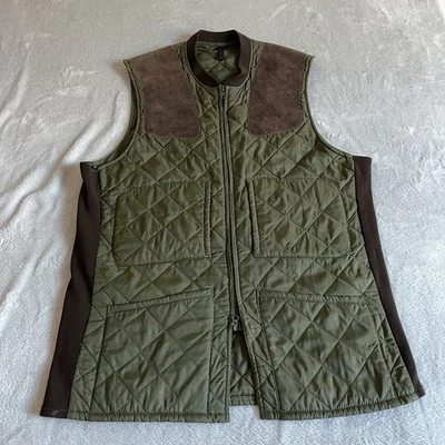 Barbour Keeperwear Waistcoat Vest Mens XL Green Gilet Body Warmer Vintage - Image 1 of 4