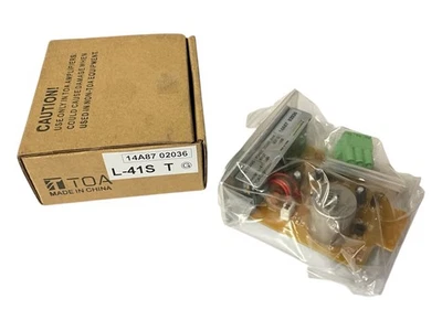 Módulo de entrada de línea T TOA Electronics L-01S para amplificadores serie 900 Foto 1 de 2