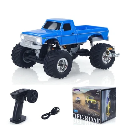 US Stock 1/36 4WD 2.4G RC Off Road Vehicle Mini Crawler Car Battery RTR Car Toys - Image 1 of 4