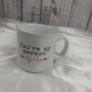 Grey's Anatomy "You're My Person" Ceramic Mug | Holds 20 Ounces - Picture 1 of 7