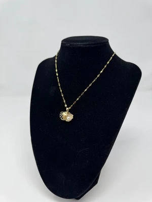 Collar de perlas Louise Carter Waikiki enchapado en oro de 18 quilates PVD, nuevo - PVP £33 Foto 1 de 4