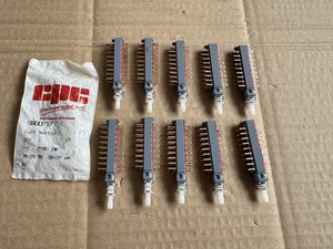 11 x 6PDT Changeover Push Button Latching PCB Lock Switch / Switches - Picture 1 of 7