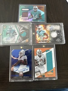2014 TOPPS VALOR JAVIS LANDRY AUTO PATCH RC 4 COLOR MIAMI DOLPHINS Elite Fire .. - Picture 1 of 7