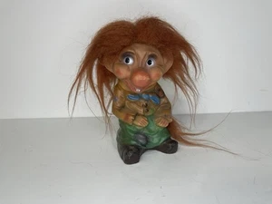 MUÑECA TROLL KRAGE VINTAGE - Hecha en Noruega - Imagen 1 de 5