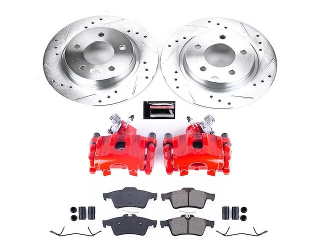 Kit de pastillas de freno trasero y rotor para Mazda 3 2004-2013 2,3 L 4 cilindros 2005 2006 YT628VD Foto 1 de 1