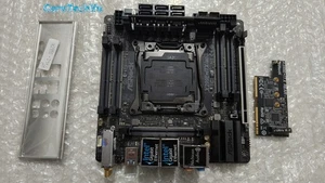 FOR ASROCK X299E-ITX ac LGA 2066 DDR4*4 128GB With SATA Connector Motherboard/* - Picture 1 of 3