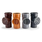 110mm Gutter Downpipe Leaf Guard Strainer Basket Filter Various Colours