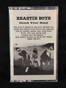 Beastie Boys - Check Your Head promo cassette - Dolby HX-Pro - Picture 1 of 7