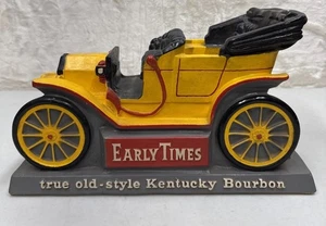 Early Times Whisky Bourbon Bottle Car Mattei Advertising Display In VGC Ceramic - Picture 1 of 13