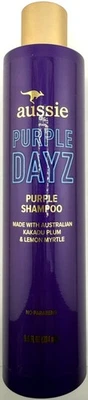 (3 Bottles) Aussie Purple Dayz Kakadu Plum & Lemon Myrtle Purple Shampoo 9.6 Oz - Image 1 of 3