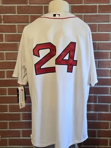 Manny Ramirez #24 Boston Red Sox Authentic Majestic Herren 56 Trikot Neu mit Etikett - Bild 1 von 10