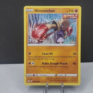 Hitmonchan 081/203 Single Strike Battle Styles Basic Pokémon TCG Card - Picture 1 of 2