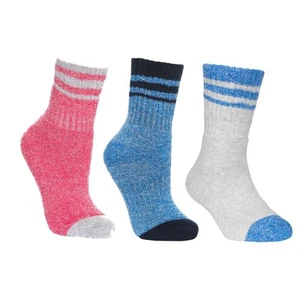 Trespass Unisex Kids Mid Length Activewear Anti-Blister Extra Cushion Socks Vic - Picture 1 of 18