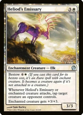 X 1 Heliod's Emissary NM-M Theros 018 MTG Magic The Gathering - Image 1 of 2