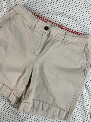 Pantalones Cortos Boden Para Mujer Six Chino Puños Costeros Clásicos Preppy Cápsula Todos los Días Foto 1 de 4