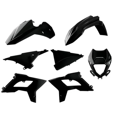 Kit de Restyling de Plástico Polisport MX para Beta RR 2T/4T (2013-17) Motocross, Negro Foto 1 de 4