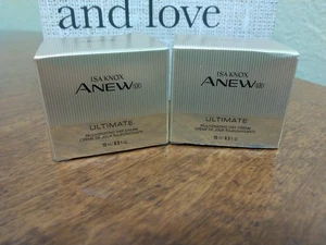Avon ISA Knox Anew LX Ultimate crema giorno ringiovanente 0,5 fl oz lotto di 2 nuovi con scatola - Foto 1 di 8