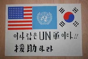 GUERRA DE COREANA FUERZA AÉREA DE ESTADOS UNIDOS NACIONES UNIDAS CHAQUETA DE VUELO CHIT DE SANGRE ALGODÓN COPIA - Imagen 1 de 1