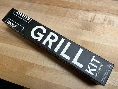 wolf and grizzly camp grill - M1 Edition with Fire Set - Imagem 1 de 3