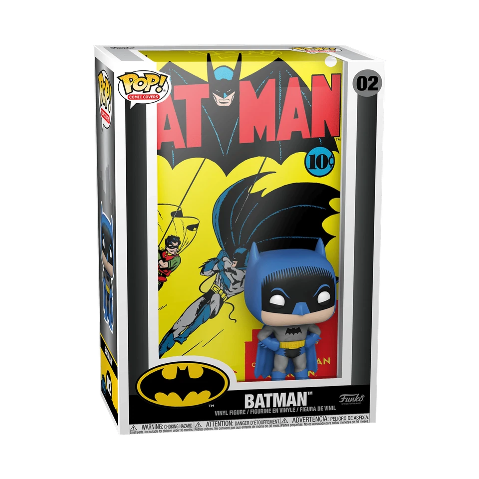 Funko Pop! Comic Book Cover with Case: DC Universe - Batman #02