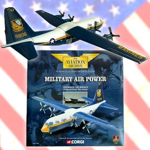 Corgi Aviation Archive 48402 Lockheed KC-130F Hercules Blue Angels USMC - New - Picture 1 of 6