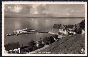 003 - Germany - Meersburg - Ship - Old Postcard - Picture 1 of 2