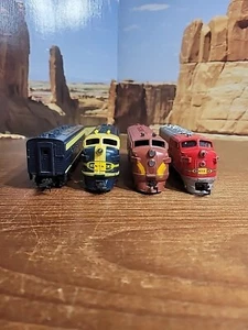 Bachmann And Tyco HO Pennsylvania And Santa Fe F9's Locomotives - Picture 1 of 24