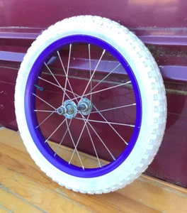 16" Bicycle Front Purple Wheel with 1.95" Tire Mini-BMX Kids Bike #B40 - Picture 1 of 3