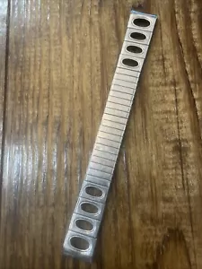 Speidel MACH 1 JAWS 1970's Alsta Nautoscaph Stainless Stretch Watch Band EUC! - Picture 1 of 13
