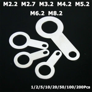 M2.2 M2.7 M3.2 M4.2 M5.2 M6.2 M8.2 Solder Tag Lug Ring Earth Connector Terminal - Picture 1 of 16