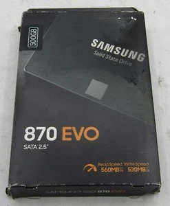 SAMSUNG 870 EVO 500GB 2.5" SATA SSD HARD DRIVE (MZ-77E500) #129013# - Photo 1/5