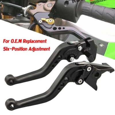 Palanca de embrague de freno corta negra para Bandit 650S GSF650 GSX650F GSX1250 GSX1400 Foto 1 de 4