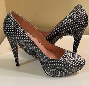Studio Pollini Women’s Pumps In Steel Grey Size 37.5 - Picture 1 of 12