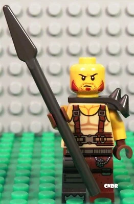 Minifigura de Batman y Barba de Metal MADDOX The Lego Movie 2 70836 Battle Ready + lanza Foto 1 de 2