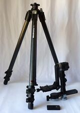 Manfrotto 055CX3 Carbon Fiber 3-Section Tripod w/ 360° Panoramic Gimbal Head