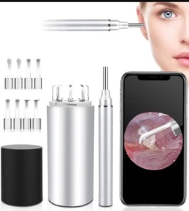 Ear Cleaner with Camera-Ear Wax Removal Tool Visual Wireless Ear Endoscope Wifi - Picture 1 of 5