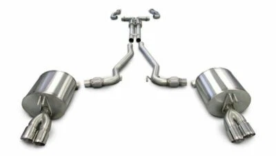 Corsa Polished Sport Cat-Back + XO Exhaust For 08-09 Pontiac G8 GXP 6.0L V8 - Image 1 of 4
