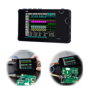 LA104 Digital Logic Analyzer 4 Ch Oscilloscope SPI IIC UART Programmable 100MHz - Picture 1 of 6