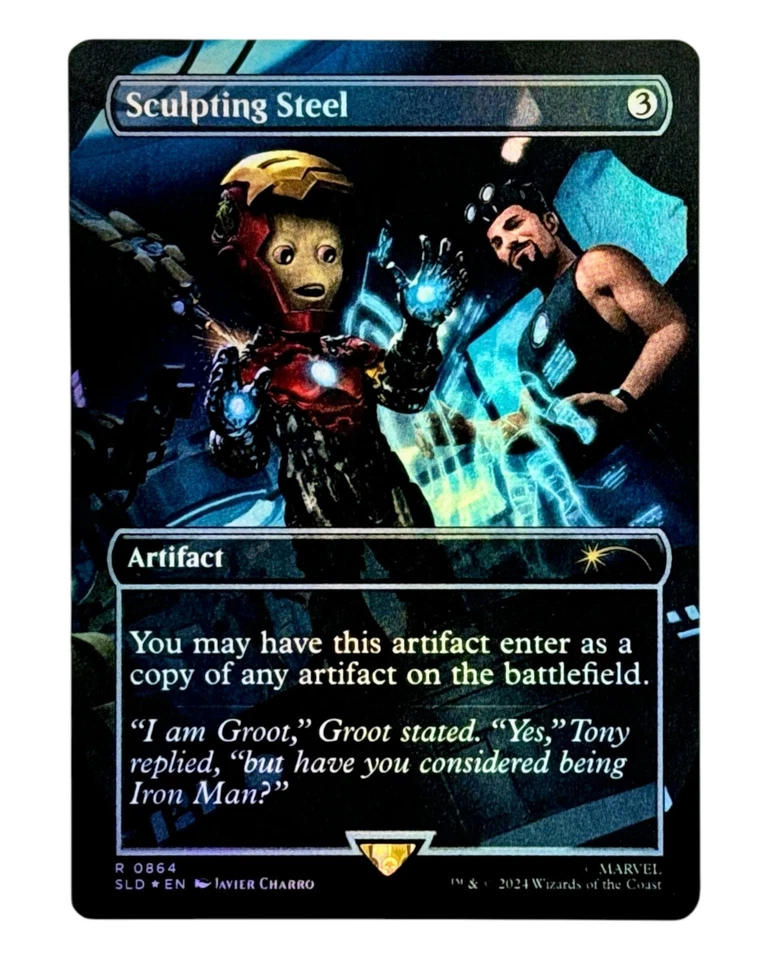 MTG | Sculpting Steel | Secret Lair | Marvel | Foil | NM | EN - Bild 1 von 1