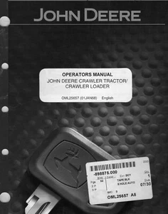 John Deere 450 Raupenplanierraupe und Lader Bedienungsanleitung - Bild 1 von 3