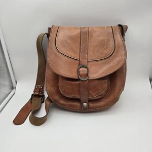 Borsa a tracolla Patricia Nash Barcelona in pelle marrone - Foto 1 di 13
