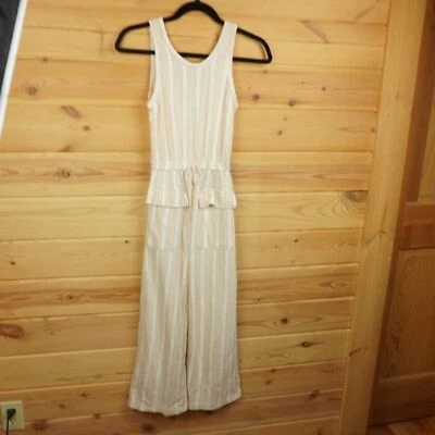 Pantalón Zara Amarillo y Crema Rayas Talla 11-12 Foto 1 de 4