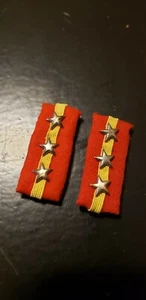 Original Segunda Guerra Mundial Imperial Japonés Rango Militar Parche Uniforme Coleccionable  - Imagen 1 de 2