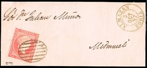 Soria - Edi o 48 - Frontal Mat Parrilla + Fech. Tp. I "Almazán" en frontal - Bild 1 von 1