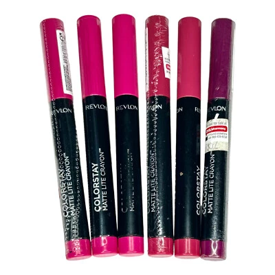 Revlon Colorstay Matte Lite Crayon w/ Built in Sharpener *Choose Your Shade* - Image 1 of 4