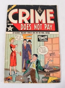 Crime Does Not Pay, 1951 Pre-Code Comic #105, 2.0 Good - Picture 1 of 9