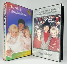 The Shoji Tabuchi Family Show Volume 3 & The Wonder Of Christmas Show VHS Lot